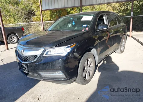2014 Acura Mdx из США, поврежденный, VIN 5FRYD3H27EB008859